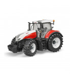 Іграшка Bruder Steyr 6300 Terrus Трактор з навантажувачем, червоно-білий