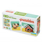 Розвиваючий пазл Левеня Puzzlika Мій будинок