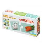 Розвиваючий пазл Левеня Puzzlika Моя їжа