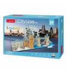 Конструктор-головоломка Cubic Fun 3D Puzzle Sity line Лондон 107 ел