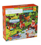 Дерев'яний конструктор-сюрприз Cubika World Тварини