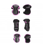 Комплект захисний підлітковий Globber Pink 25/50 кг (XS)