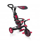 Велосипед Globber Explorer Trike Червоний до 20 кг 4 в 1 