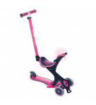 Самокат Globber Go Up Comfort Play 5 в 1 рожевий до 50 кг