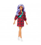 Лялька Barbie Модниця в клітчастій сукні 29 см