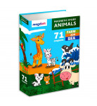 Набір магнітів Magdum Magnetic story Animals (англ)
