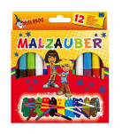 Набір фломастерів Malinos Malzauberr 12 шт