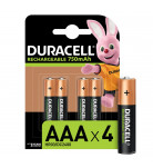 Акумуляторні батареї Duracell AAA 750 МА 4 шт