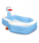 Надувний басейн Intex Playground з баскетбольним кільцем 790 л