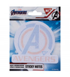 Папір для нотаток Yes Avengers з клейким шаром 40 аркушів