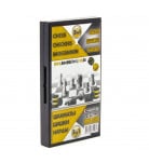 Збірка ігор 3 в 1 Maximus Chess Checkers Backgammon 58 ел