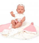 Пупс Arias Elegance Pillines Trousseau Rosa 26 см