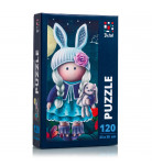 Пазл De.tail Baby Rabbit 120 ел