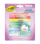 Набір декоративних маркерів Crayola Washable Glitter Glue Pastel 8 шт