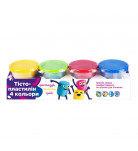 Набір для ліплення DGT-Games Color Dough 4 шт