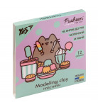 Пластилін Yes Pusheen 12 кольорів, 240 г