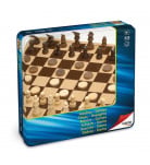 Набір настільних ігор Cayro Chess/Checkers (дорожній)