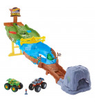 Ігровий набір HotWheels Monster Trucks Гонки титанів