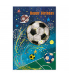 Вітальна листівка Happy com 3D Football