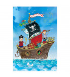 Вітальна листівка Happy com 3D Pirates