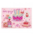 Вітальна листівка Happy com 3D Sweets