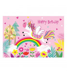 Вітальна листівка Happy com 3D Unicorn