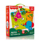 Настільна гра Vladi Toys Fisher-Price Лото Вівчаємо тваринок (укр)