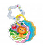 Картки на кільці з брязкальцем Vladi Toys Тварини зоопарку (укр)