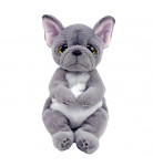 М'яка іграшка TY Beanie Bellies Сірий пес Wilfred 25 см