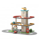 Дерев'яний паркінг Viga Toys із АЗС
