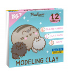 Пластилін Yes Pusheen 12 кольорів