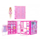 Набір Стильна гардеробна Barbie з лялькою