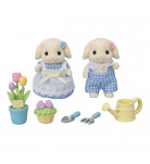 Набір Sylvanian Families Blossom Gardening Set-Flora Rabbit Sister&Brother