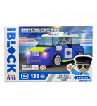Конструктор Kids Hits IBlock Junior Машина поліції 135 ел