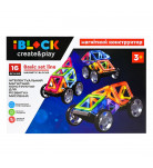 Магнітний конструктор IBlock Create and Play 16 ел