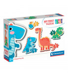 Пазл 4 в 1 Clementoni My First Puzzles Dinosaurs 2, 3, 4, 5 ел