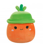М'яка іграшка Squishmallows Морквинка Кароліна в капелюсі 19 см