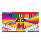 Набір маркерів, що легко змиваються Cra-Z-Art 01342CRA 64 шт