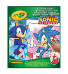Розмальовка із наліпками Crayola Sonic