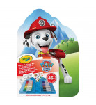 Переносний набір для малювання Crayola Paw Patrol з фломастерами та розмальовками