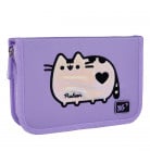 Пенал твердий одинарний із двома клапанами Yes Pusheen Shiny