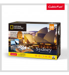 Конструктор-головоломка Cubic Fun 3D Puzzle National Geographic Сідней 85 ел