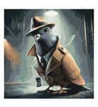 Картина за номерами Brushme Spijuniro Golubiro