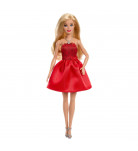 Лялька Barbie Ruby Red у стильній сукні