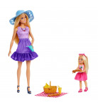 Набір Barbie Сімейний пікнік з ляльками Барбі та Челсі