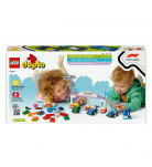 LEGO DUPLO Автомобілі для перегонів і пілоти команд Формули-1 10445