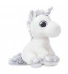 М'яка іграшка Aurora Єдиноріг Silver 20 см
