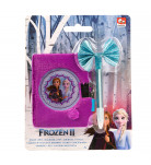 Набір канцтоварів Frozen 2 Блокнот на замочці з ручкою