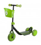 Самокат Stiga Mini Kid 3w Kick Scooter Black Green