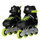 Ролікові ковзани Stiga Tornado Inlines Black Lime Green, р. 30-34